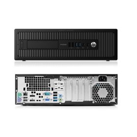   HP ProDesk 600 G2 SFF, i5-6500, 8GB DDR4, 256GB SSD NOU, 500GB HDD, Intel HD Graphics, DVD-RW, PSU 200W, Windows 10 Pro COA