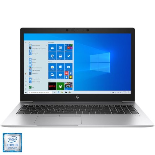 HP EliteBook 850 G6, 15.6" FHD, i5-8365U, 8 GB RAM, 256 GB SSD, UHD Graphics, Windows 10 Pro OEM, Silver, REF.