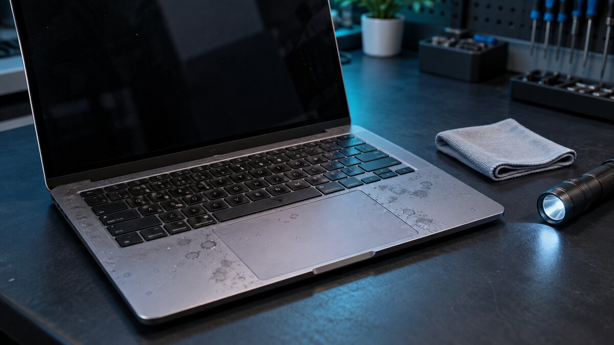 Ai vărsat lichid pe laptop? Ce trebuie să faci imediat